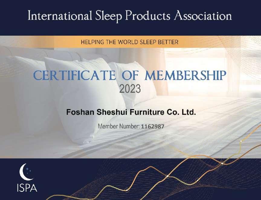 SHEHOME奢睡受邀加入ISPA国际睡眠产品协会会员，以实力守护健康睡眠